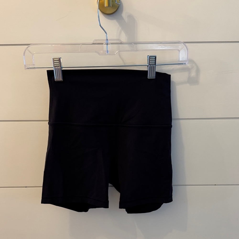 Lululemon Athletica Black Bike Shorts